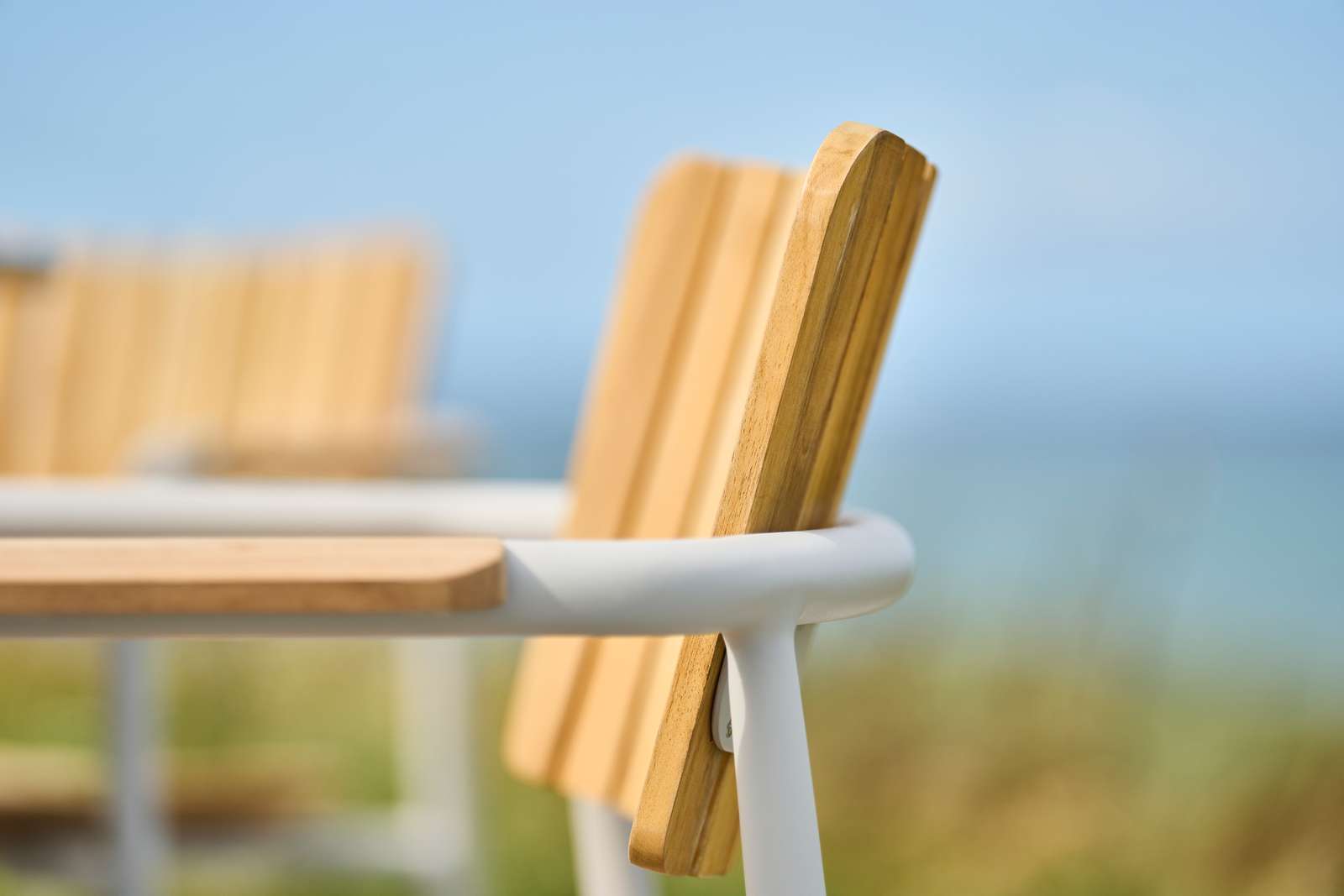 Алюминиевый и ТИК штабелируемый садовый стул с подлокотниками Mindo Mindo 119 ARCH-00017726 - Вид №4