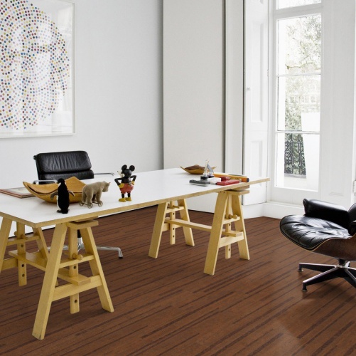 Пробка Wicanders Cork Plank Lane Chestnut (Гладкая) 1220х140 мм C83S001 - Вид №42