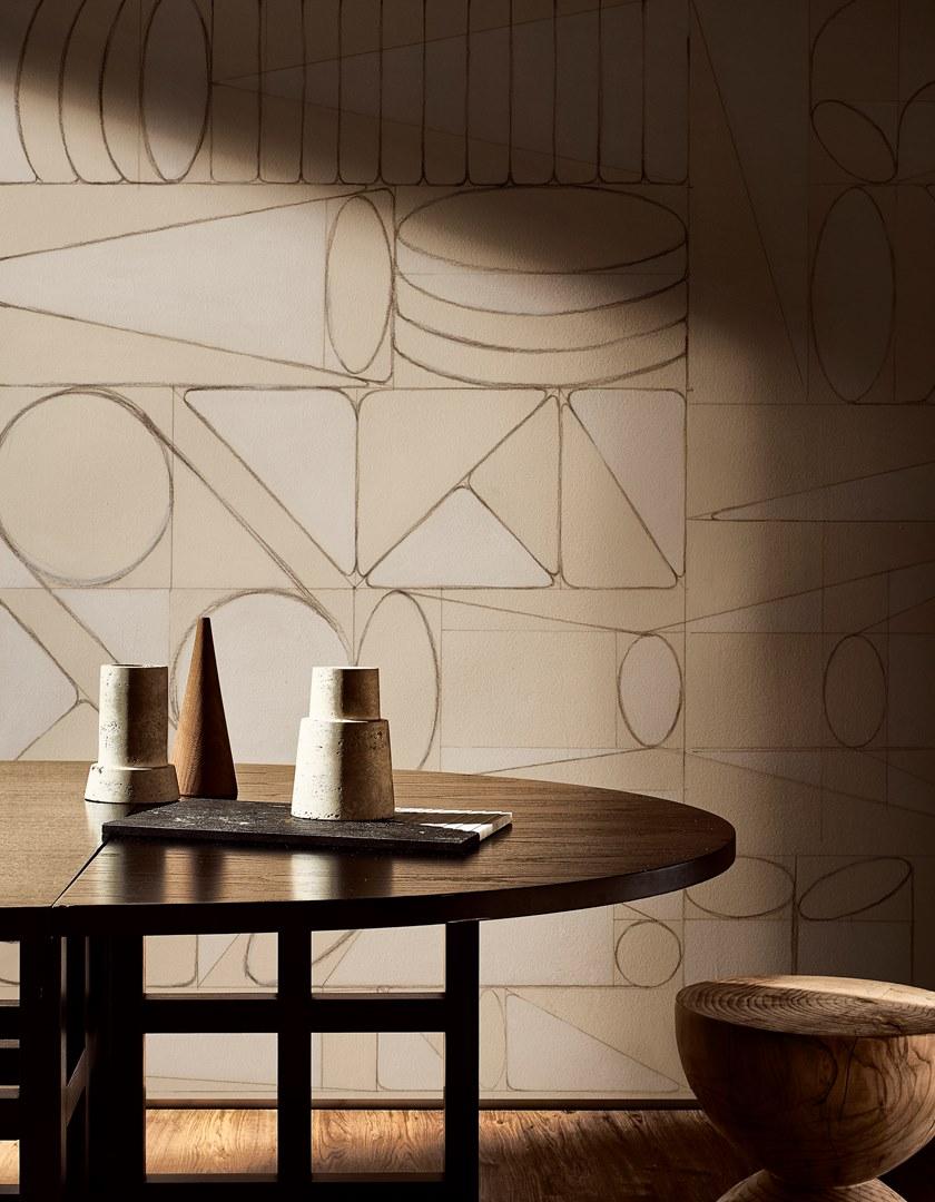 Wall&decò Геометрические обои Contemporary wallpaper 2019 sun-id-1362981 - Вид №3