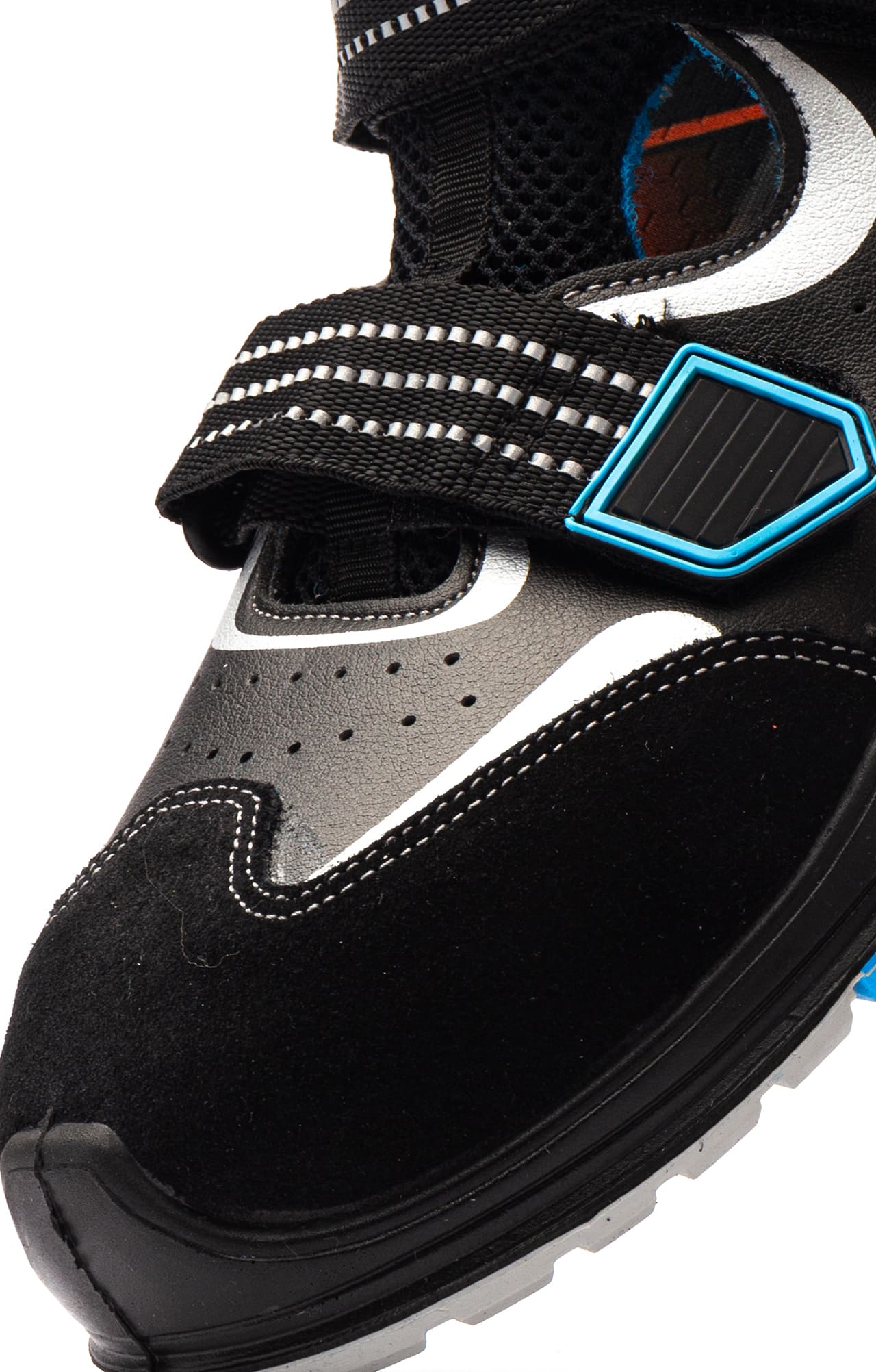 5031729 Полуботинки ПЕЦЦОЛЬ ФОРМУЛА 3 с перфорацией c композитным подноском и проколозащитной прокладкой черно-синие  Летняя обувь размер 38 Спецодежда  - Вид №5