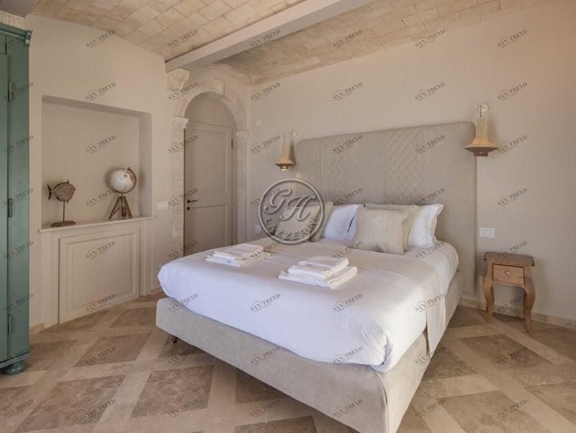 GH LAZZERINI Двуспальная кровать из ткани с мягким изголовьем sun-id-1422896