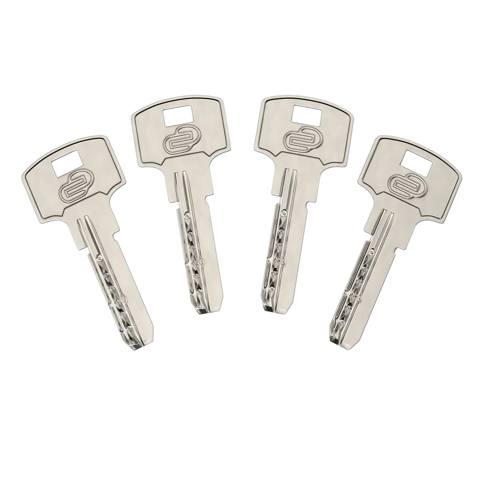 Цилиндр Standers TTAL1-3030NBCR 30x30 мм ключ/вертушка цвет хром 82625323 STLM-2187205  - Вид №3