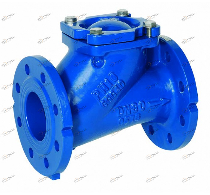 GENEBRE 2453 12 Обратный клапан с шаровым фланцем DIN PN 16 