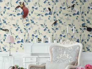 Обои с цветочными мотивами