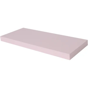 Полка мебельная прямая 80x23.5x3.8 см МДФ цвет розовый 81898814 STLM-2165915