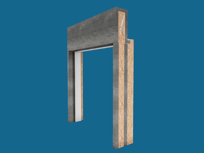 Мусорный контейнер для встраиваемых перегородок с боковыми плечами BIVA Monoblocco per frangisole ARCH-00095020