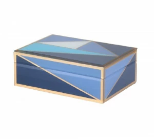 Шкатулка Stom BUREAU  263031 Синий;белый;золотой