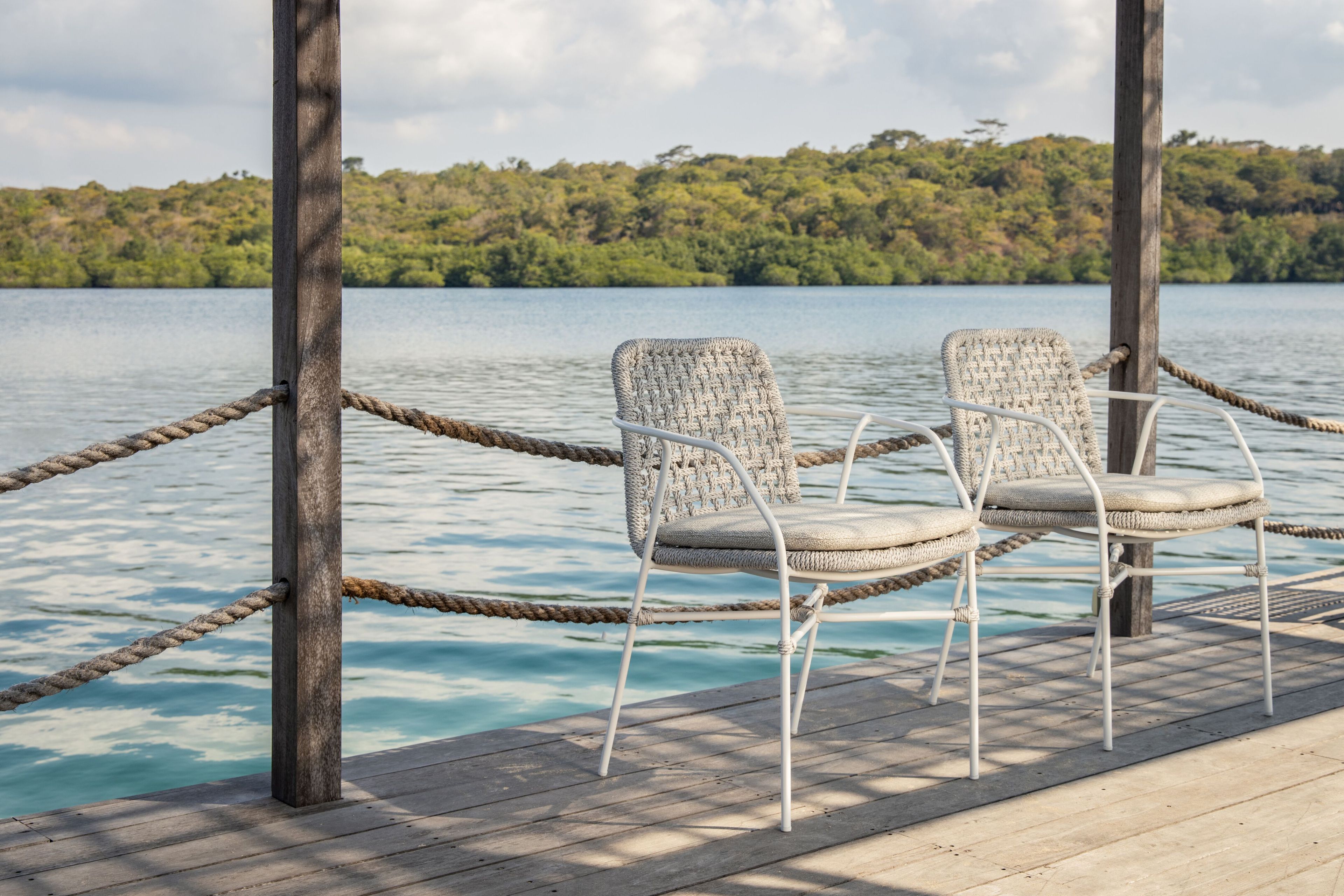 Веревочный садовый стул с подлокотниками cbdesign Grace ARCH-00079082 - Вид №7