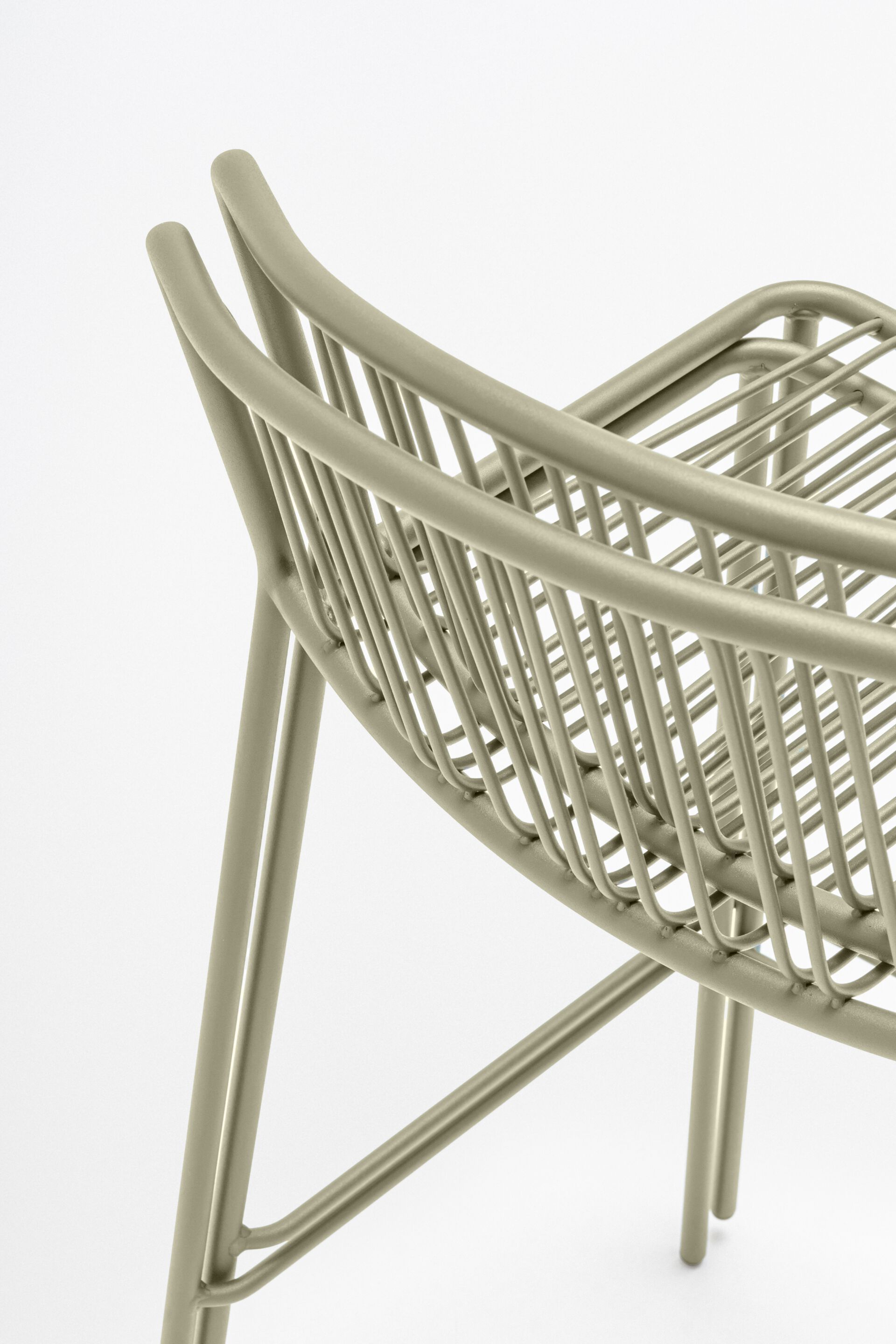 Стальной стул с порошковым покрытием с подлокотниками MDD Bris ARCH-00093647 - Вид №5