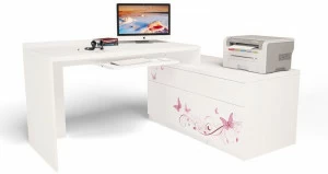 Стол модульный ABC-KING Г Тумба 400+800 Фея правый