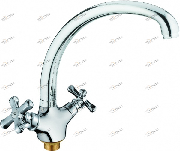 Смеситель для кухни Rush Bianki BI7650-27 высокий хром 1152318