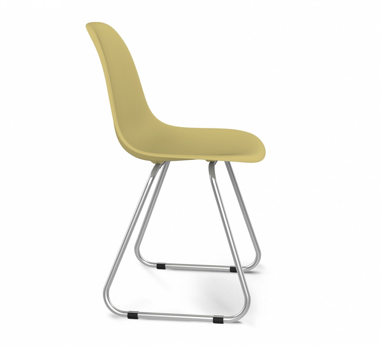 Стул DSR бежевый S38 PP (eames style) SHEFFILTON ДИЗАЙНЕРСКИЕ, EAMES STYLE 015596 Бежевый  - Вид №2