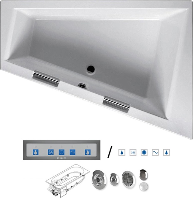 BA9000500000000_pro6 Ванна Riho Doppio Santreyd - Вид №1