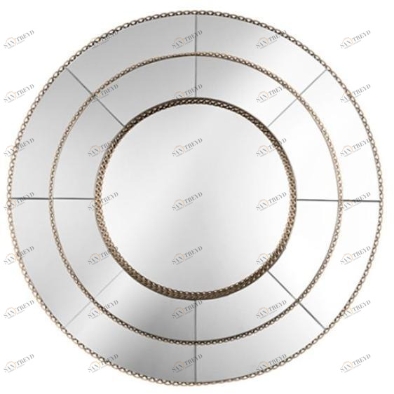 LUXXU Круглое настенное зеркало sun-id-1438455