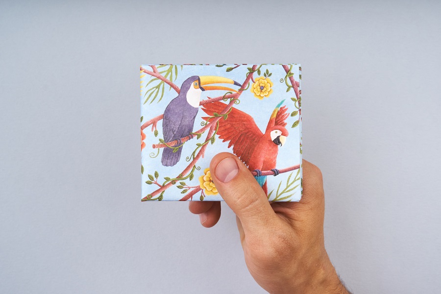 NW-121 Кошелек - new parrots New wallet  - Вид №1