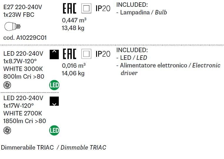 Деревянный торшер Fabbian STICK ARCH-00036485 - Вид №5