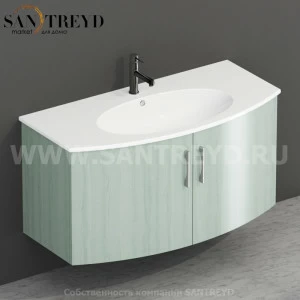 MDMA10Y6003 Тумба с двумя створками 98 см зеленая Globo 4ALL Италия