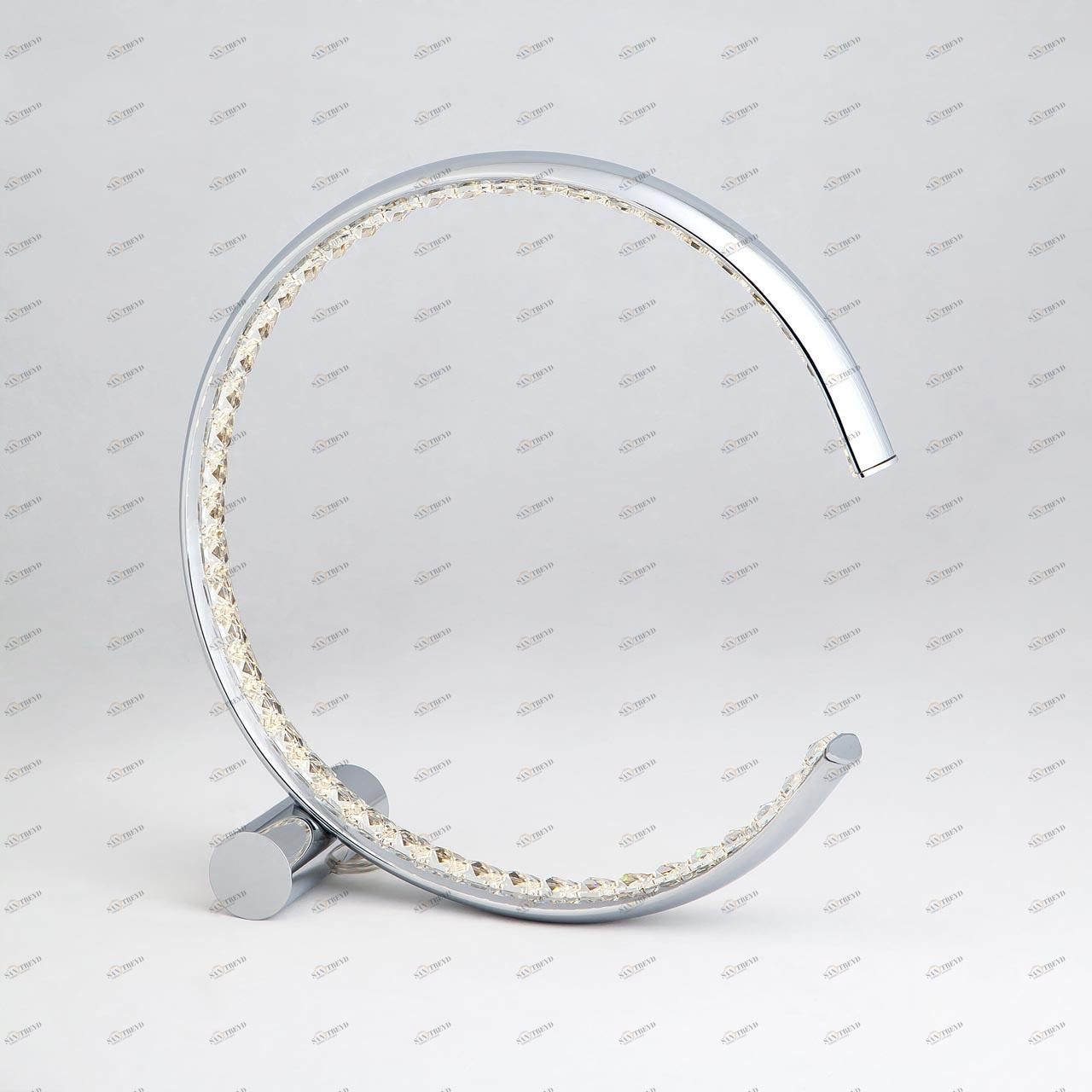 Настольная лампа Eurosvet Vortex 80411/1 хром EUROSVET ИНТЕРЬЕРНЫЕ 220966 Хром 