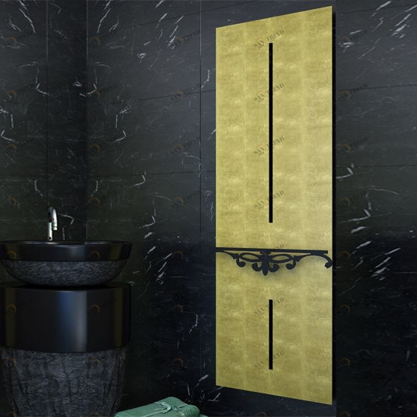 Hotech Дизайн-радиатор Prestige Collection Guimard отделка сусальное золото