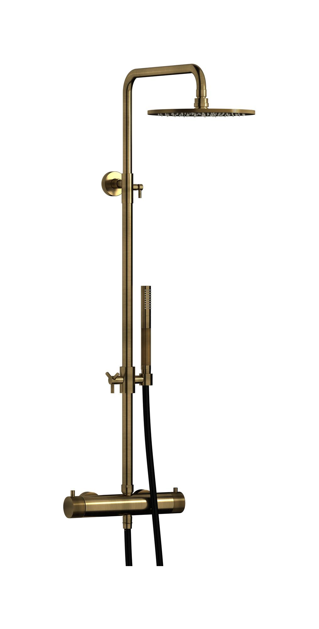 Настенная термостатическая душевая колонна с ручным душем IB промышленность ARCH-00033258 - Вид №5