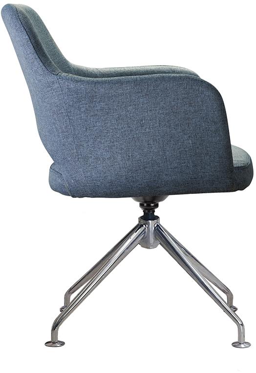 52340 Кресло Ledger Spider CR Сканди БлюАрт R-HOME 410124130CRh - Вид №2