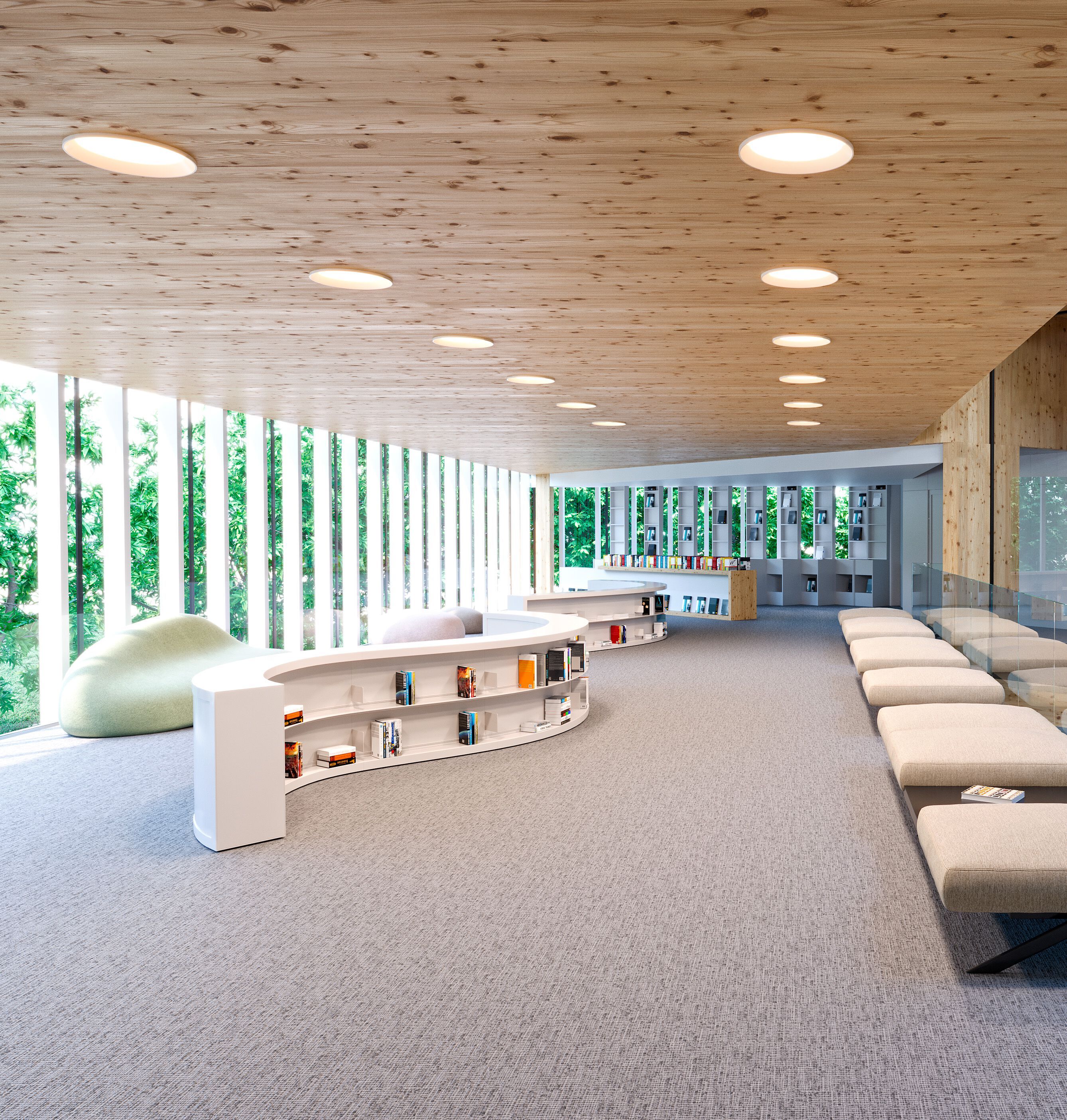 Светодиодный потолочный светильник Vibia Circle ARCH-00069982 - Вид №5