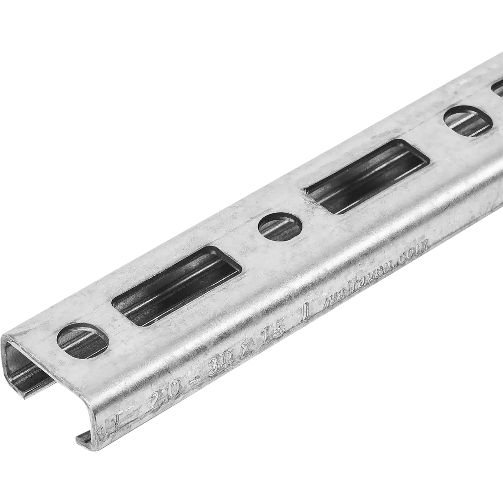 Профиль Walraven BIS RapidRail WM1 30x15х2мм 2м 6505001 82536254 STLM-2032760 Santreyd 