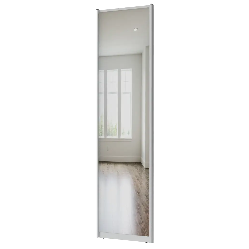 Дверь-купе KONSENSA 225.5x70.4 см с зеркалом профиль матовое серебро 89444097 STLM-2057024  - Вид №2