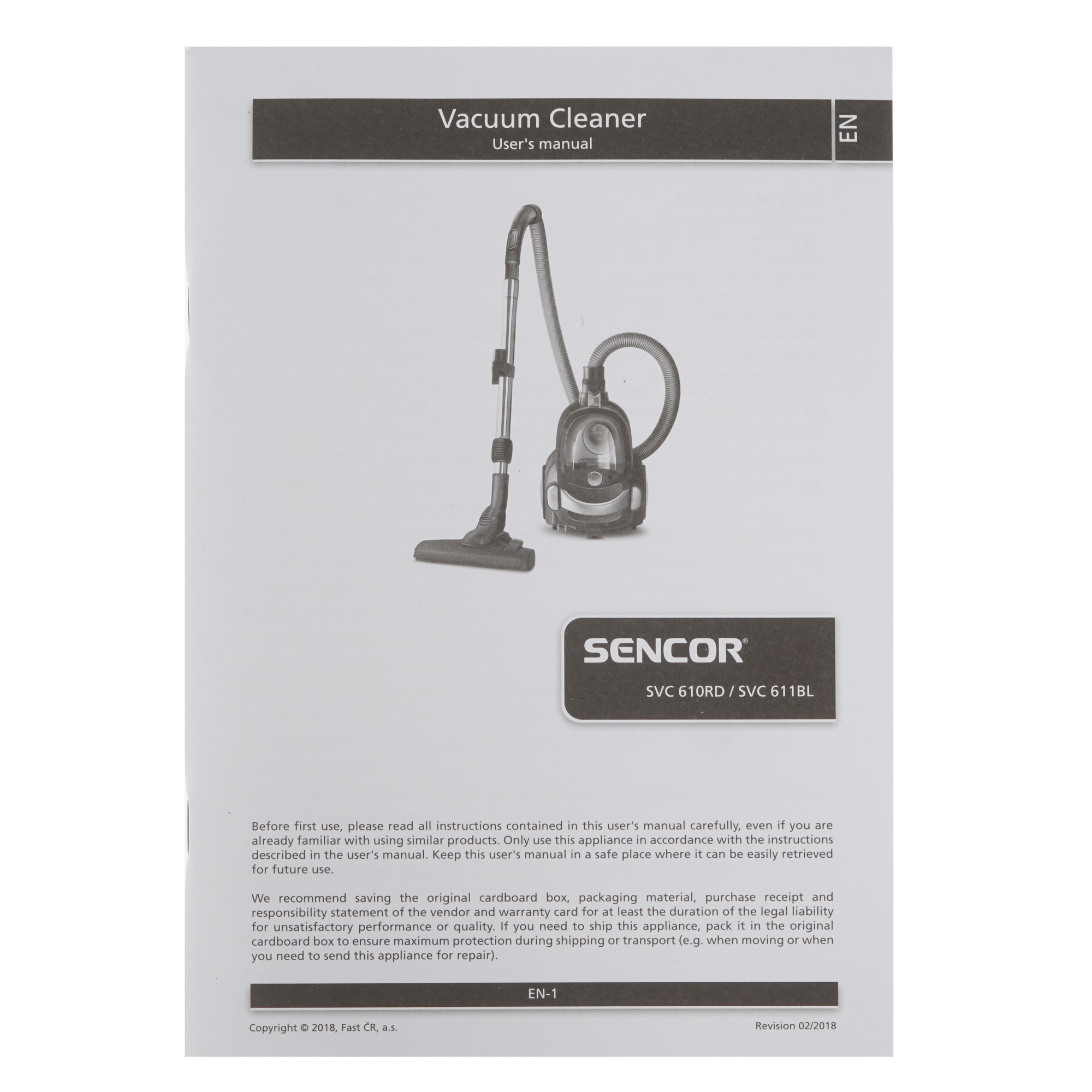 8155906 Пылесос Sencor SVC 610RD красный STDN-0066308 - Вид №13