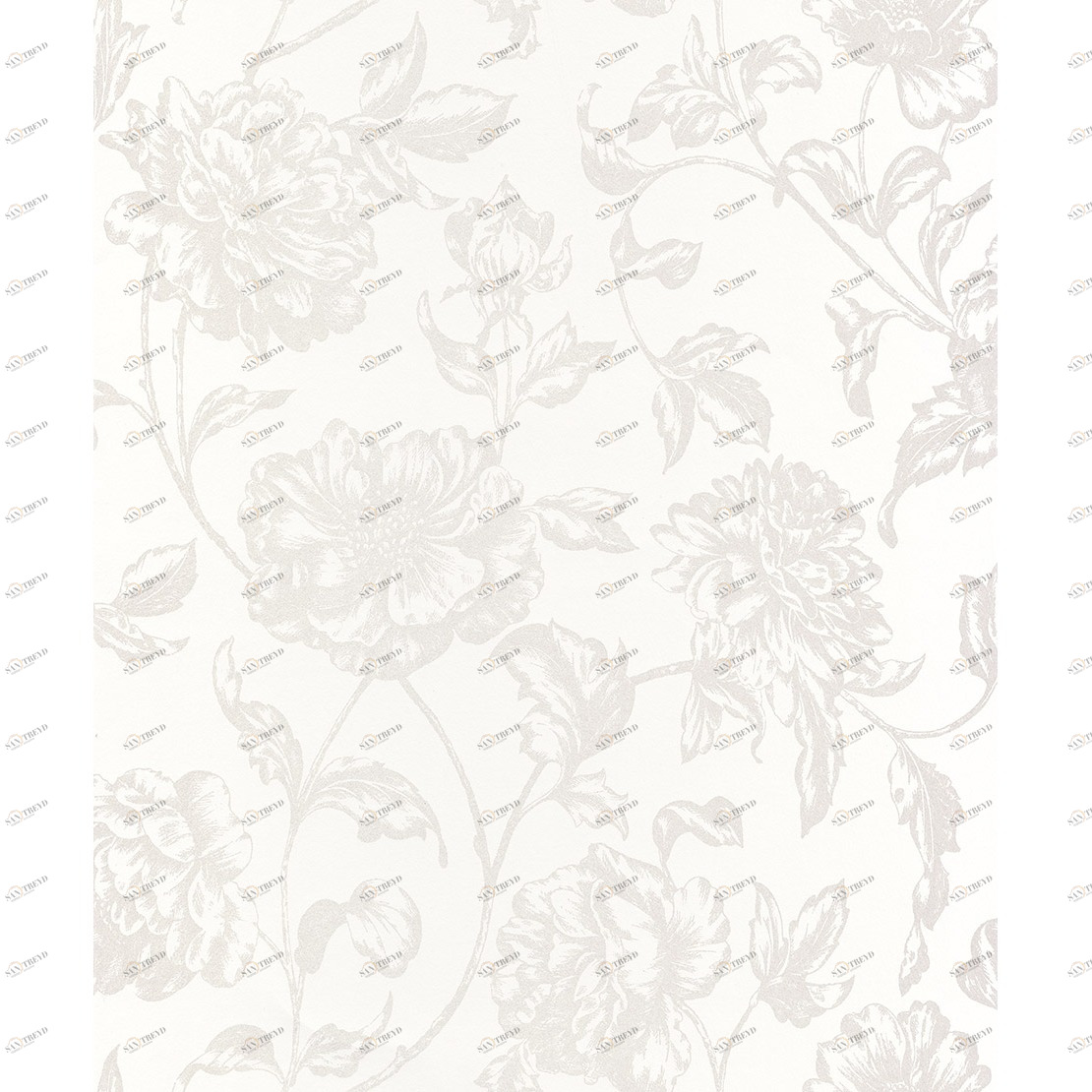 Рулон обоев SO WHITE 3 SOWH68630000. Основа нетканый материал Casadeco