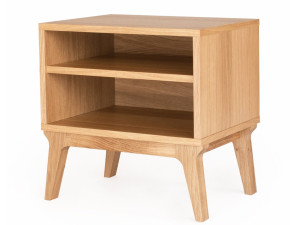 Прямоугольная тумбочка из дуба