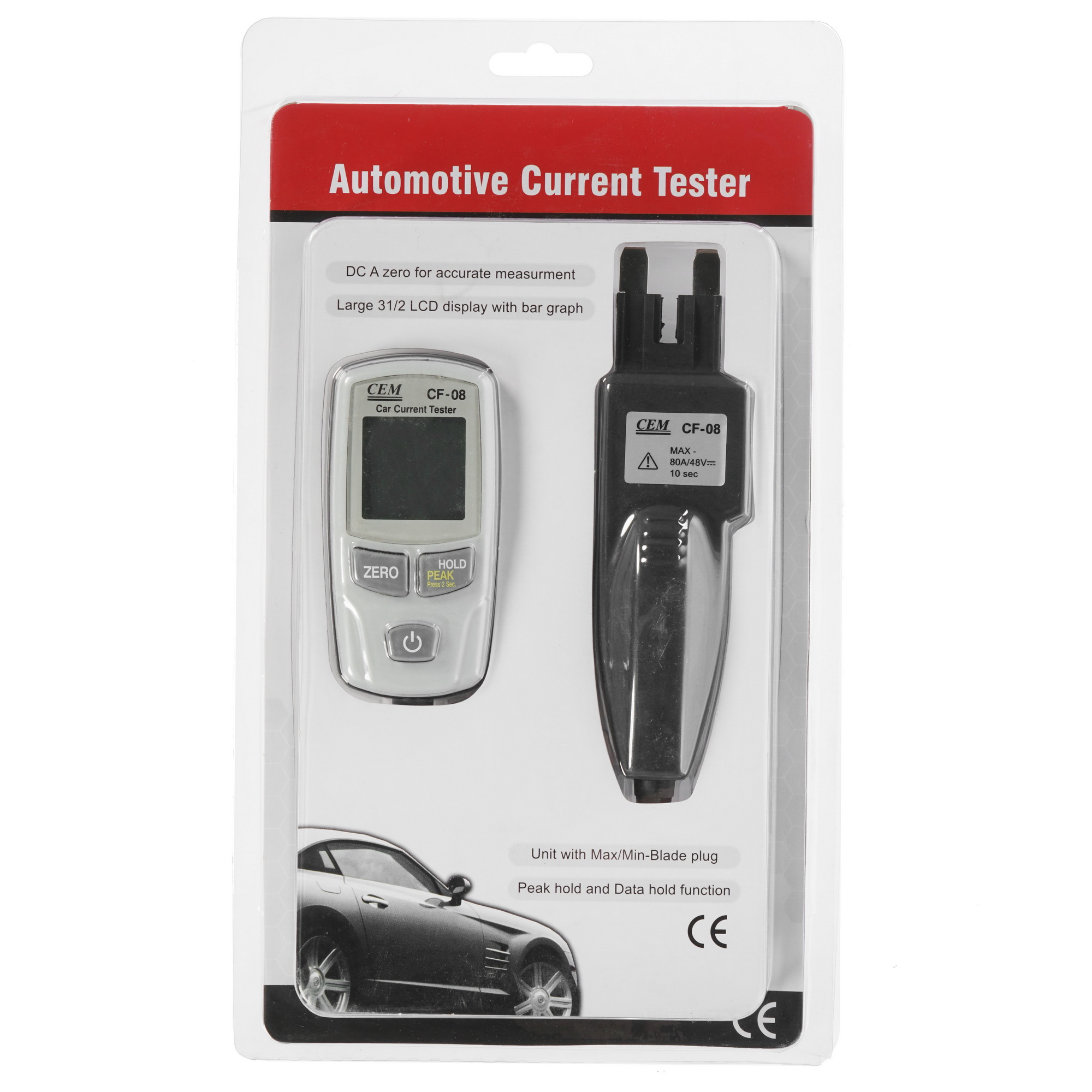 Тестер CEM CF-08 1092623 STDN-0091957 - Вид №4