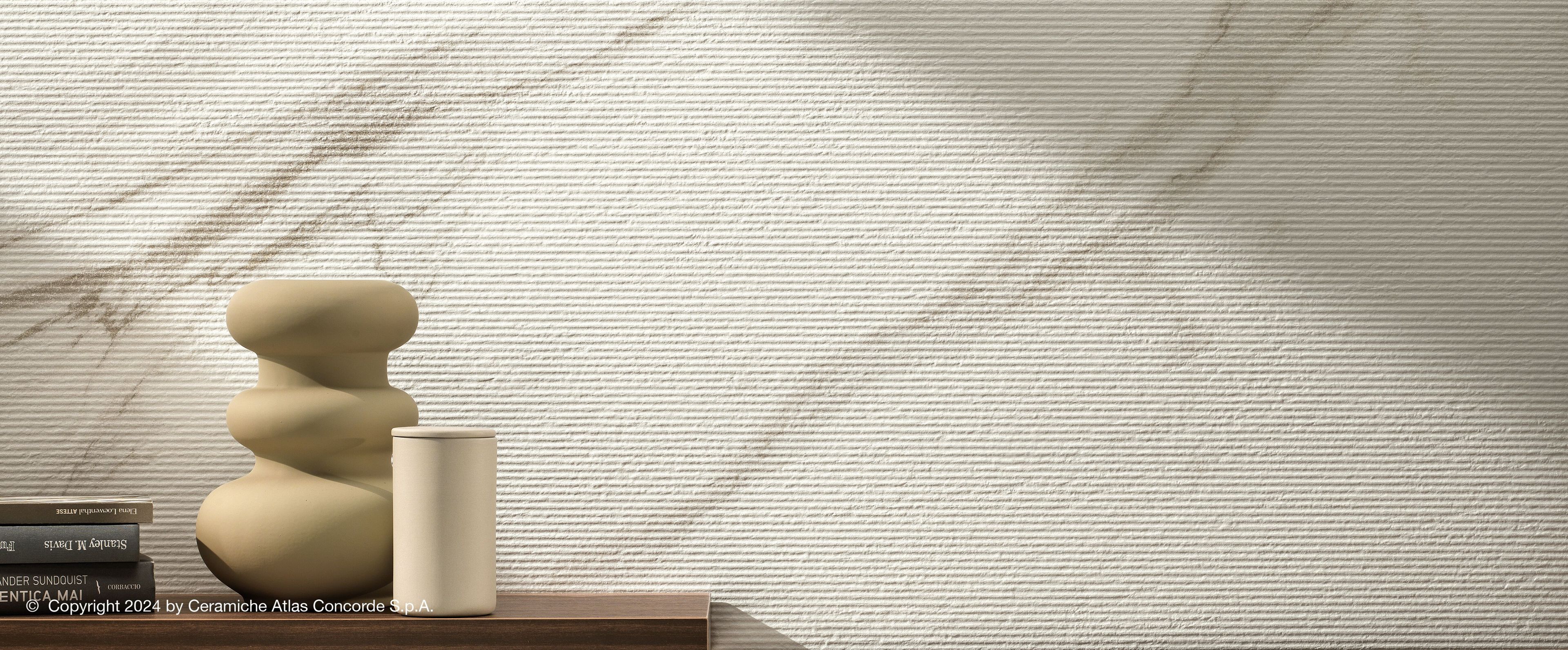 Трехмерная облицовка керамогранита с мраморным эффектом для интерьера Atlas Concorde ARCH-00125054 - Вид №2