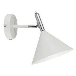 Светильник настенный Nyso, белый/хром