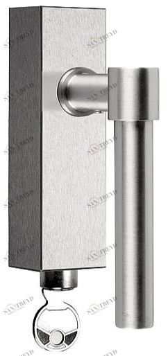 Formani Оконная ручка из нержавеющей стали с замком на пластине One Pbl15-dklock