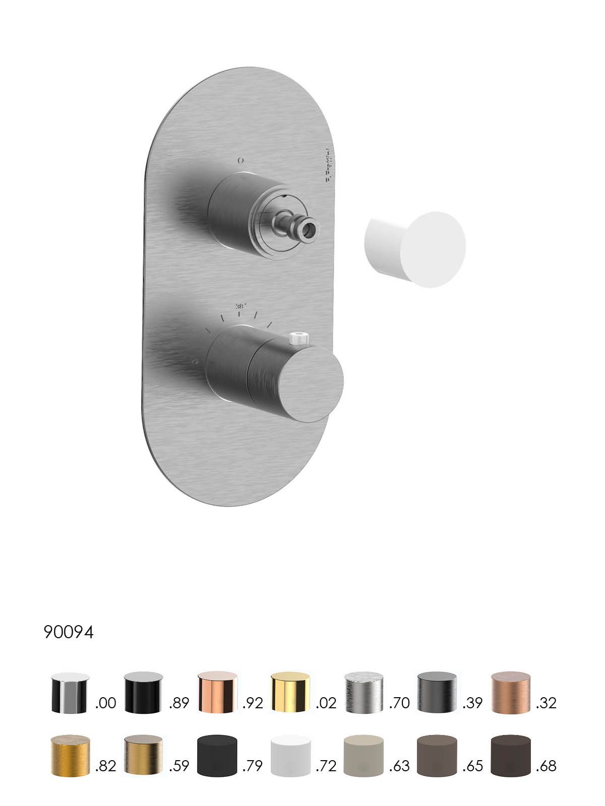 Термостатический встраиваемый смеситель для душа Rubinetterie Frattini душевые кабины ARCH-00034873 - Вид №16