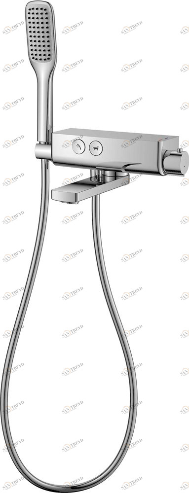 Смеситель термостатический для ванны и душа Cezares GLOBO-F-VD-TB-01