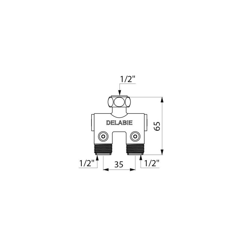 200000 Компактный смеситель для предварительного смешивания DELABIE  - Вид №1