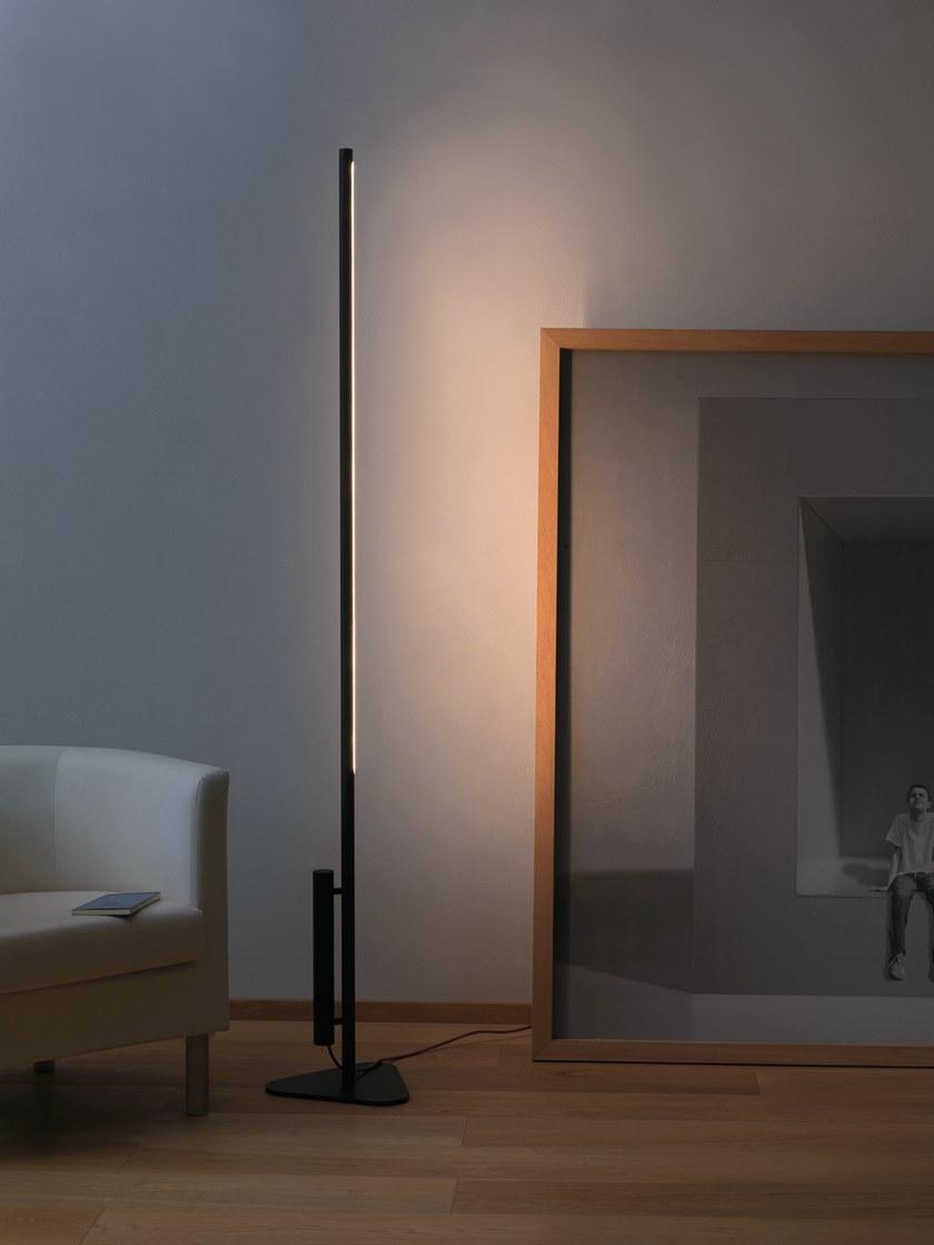 Martinelli Luce Светодиодный торшер из анодированного алюминия Colibrì 2290/ne Colibri - Вид №2