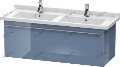XL605904747 X-Large Тумбочка подвесная Каменно-синий глянцевый лак Duravit