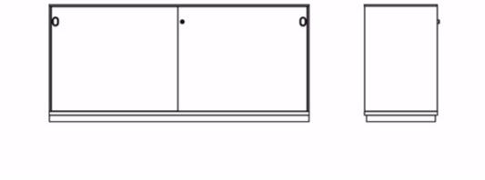 Dieffebi Офисный шкаф из металла с раздвижными дверцами Primo 6pcs_04zs - Вид №4