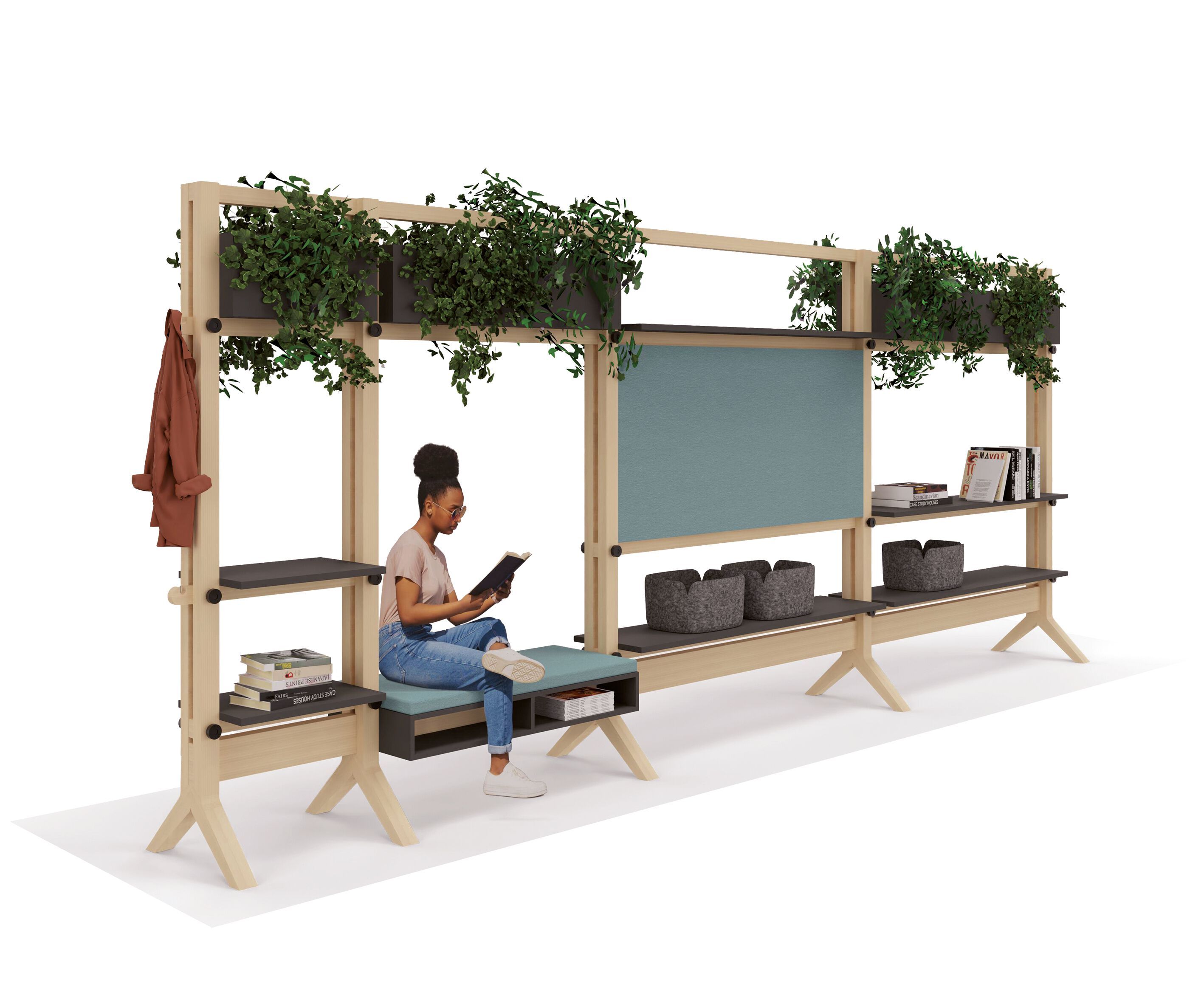 Отдельно стоящий книжный шкаф werner works хоккей ARCH-00145704 - Вид №9