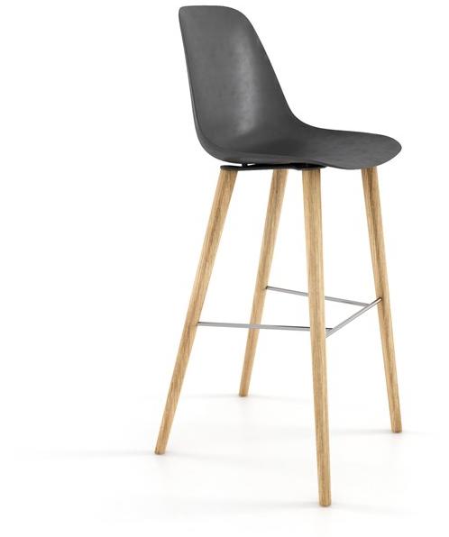 ESTEL GROUP Высокий табурет из полипропилена Pola sun-id-1426648 - Вид №1