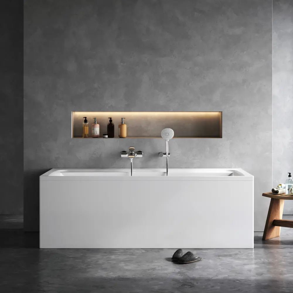 AM.PM Flash — прямоугольная акриловая ванна с анатомической спинкой 89407327 STLM-1568608 - Вид №4