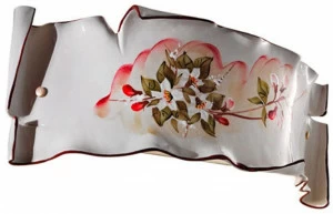 FERROLUCE Аппликация с падающим светом из керамики Milano C1108 /-27