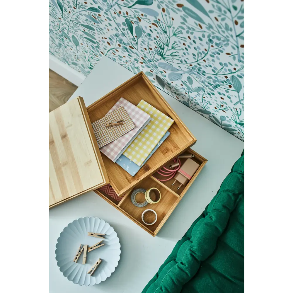 SENSEA Bamboo — квадратная коробка для хранения из натурального бамбука 82779373 STLM-0035921 - Вид №11
