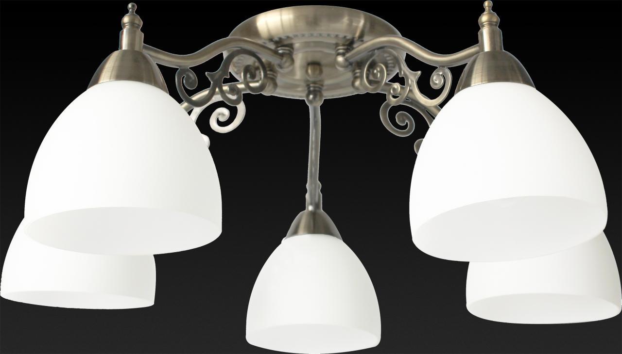 Потолочная люстра Toplight Lora TL7371X-05AB TOPLIGHT LORA 183930 Белый  - Вид №1