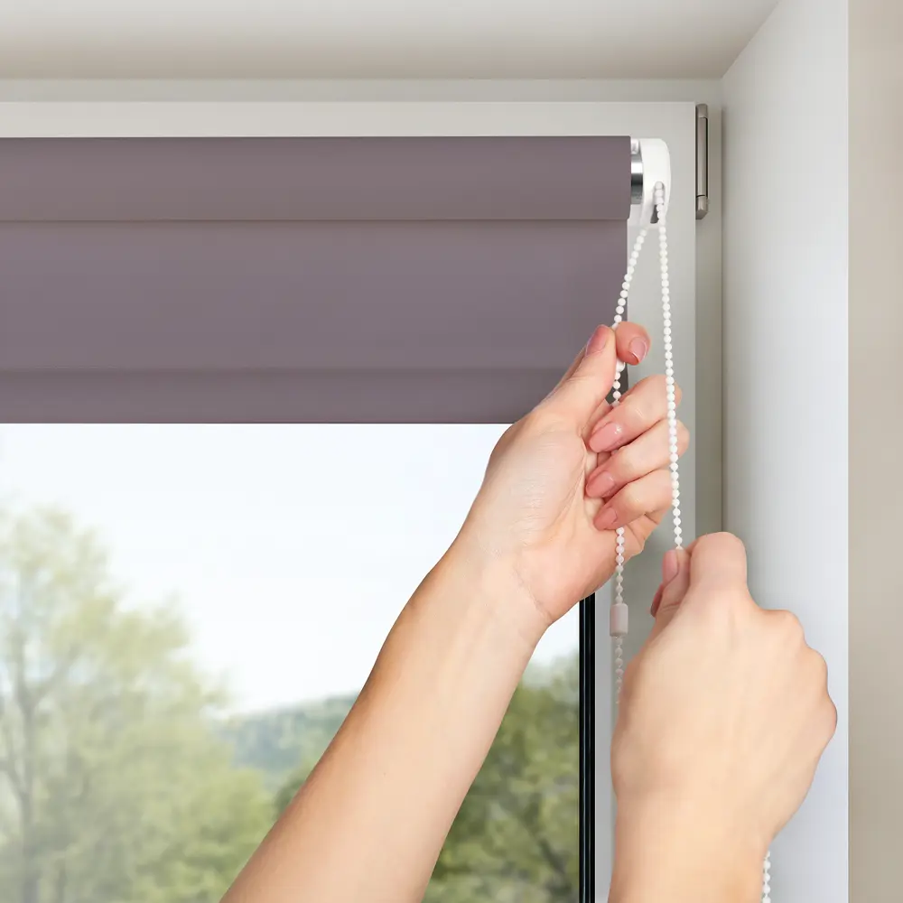 Штора рулонная Plain, 50x160 см, цвет серый PRAKTO STLM-2105235 - Вид №2