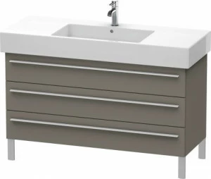 XL655509090 Тумбочка напольная X-Large #XL6555 1200 x 470 мм Фланелево-серый шелковисто-матовый лак