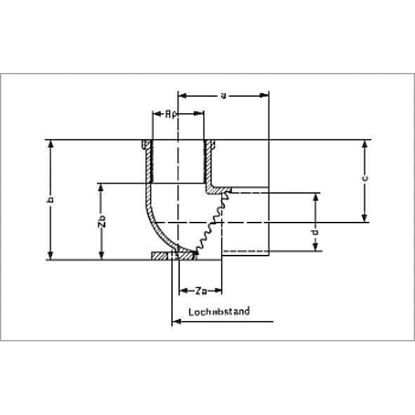 144721512 SANHA 4472G настенная водорозетка, с 2 точками крепежа, бронза 15x1/2 мм  - Вид №1